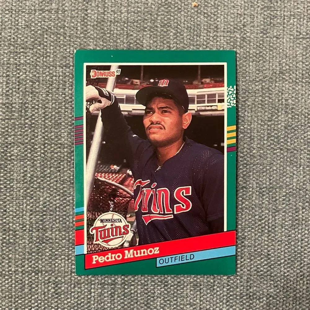1991 Donruss Minnesota Twins Baseball Card Trading Card